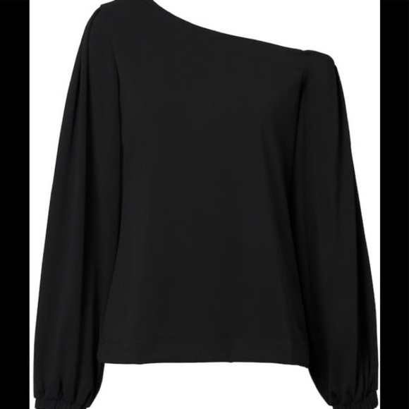Banana Republic Tops - One-Shoulder Balloon-Sleeve Top